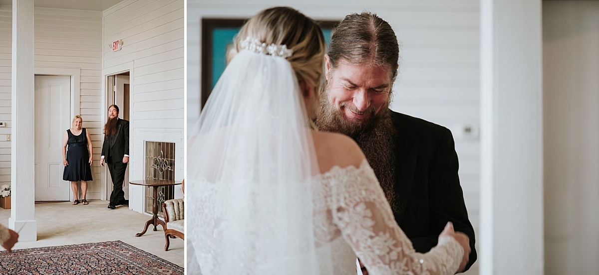 Bride and Dad's First look at the Bragg-Mitchell mansion in Mobile, AL